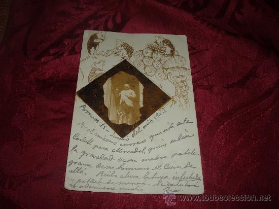 Postales: postal porreras 15 junio 1902 destinatario m salord- medico ciudadela