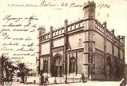 Postales: POSTAL PALMA DE MALLORCA LA LONJA - Foto 1
