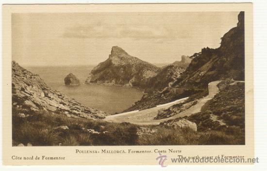 Postales: POLLENSA MALLORCA FORMENTOR COSTA NORTE - Foto 1