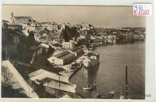 Postales: (PS-13122)POSTAL DE MAHON-DETALLE DEL PUERTO