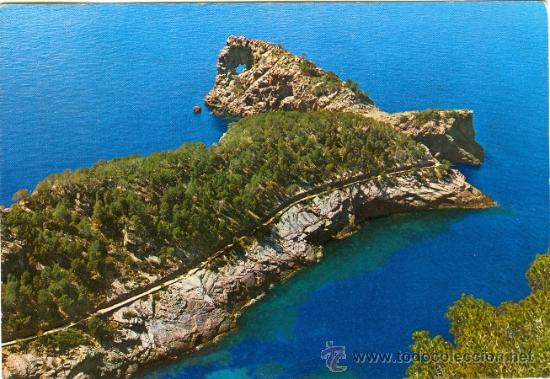 Postales: MALLORCA. DEY&Aacute;. LA FORADADA (Circulada 1967) - Foto 1