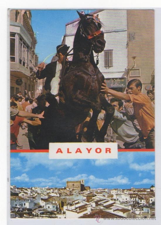 Postales: TARJETA POSTAL DE ALAYOR TIPICO JALEO MENORQUIN SA COLCADA MENORCA ISLAS BALEARES