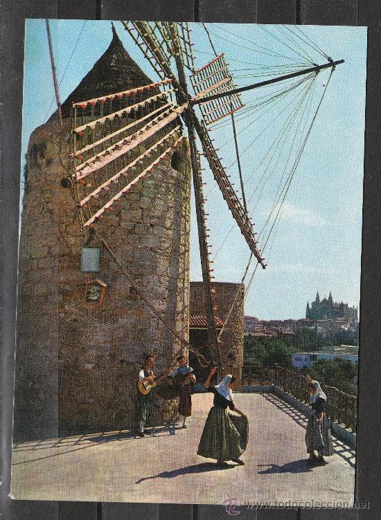 Postales: PALMA DE MALLORCA. MOLINO DEL JONQUET - Foto 1