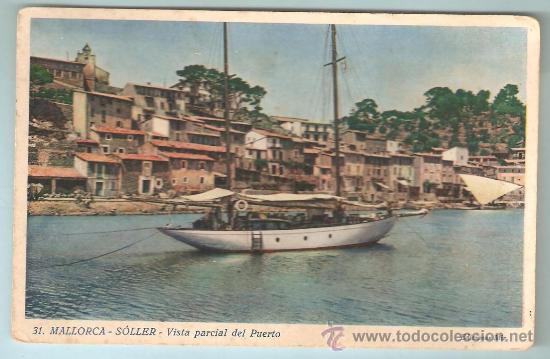 Postales: MALLORCA. POSTAL COLOREADA DE SOLLER. EDICIONES MIR. SIN CIRCULAR - Foto 1