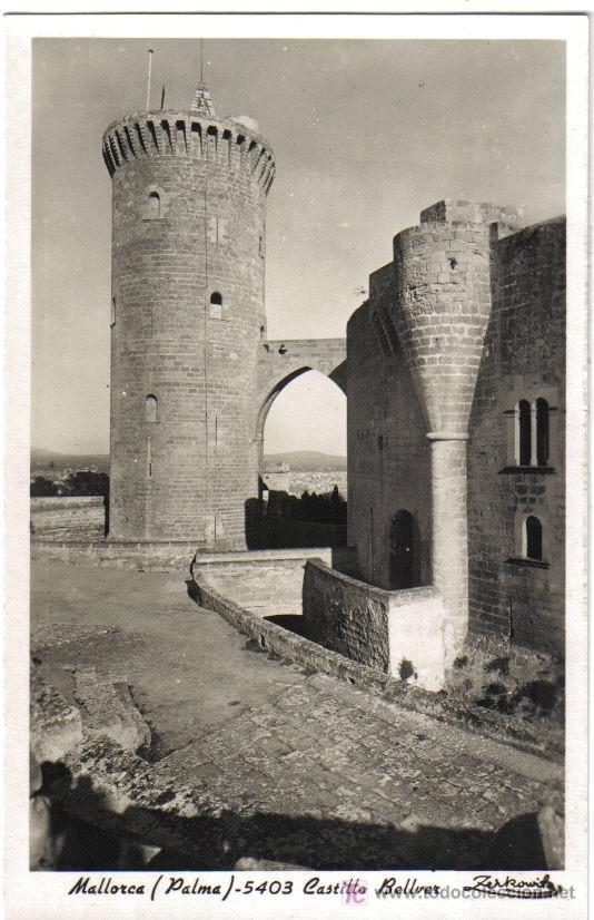 Postales: PALMA DE MALLORCA, CASTILLO DE BELLVER - Foto 1