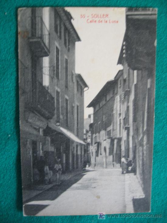 Postales: MALLORCA - SOLLER - CALLE DE LA LUNA - Foto 1