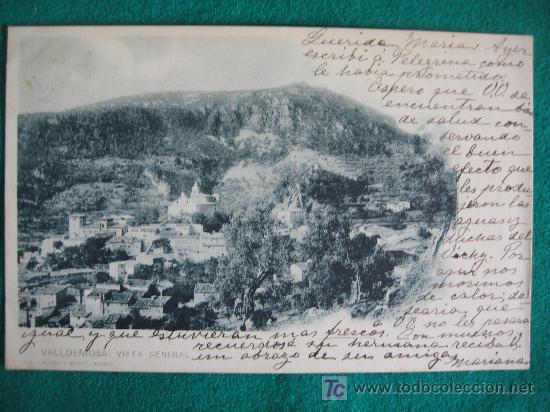 Postales: MALLORCA - VALLDEMOSA - Foto 1