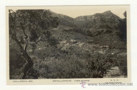 Postales: RARA POSTAL ESTELLENCS ESTALLENCS MALLORCA - Foto 1