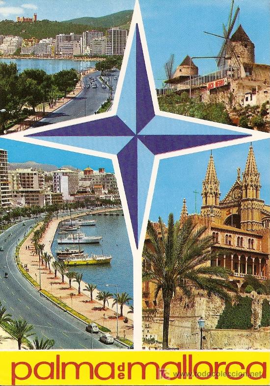 Postales: PALMA DE MALLORCA (1972) - Foto 1