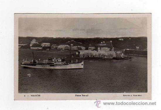 Postales: 4 - MAHON - BASE NAVAL, EDC. J.PONS MOLI - Foto 1