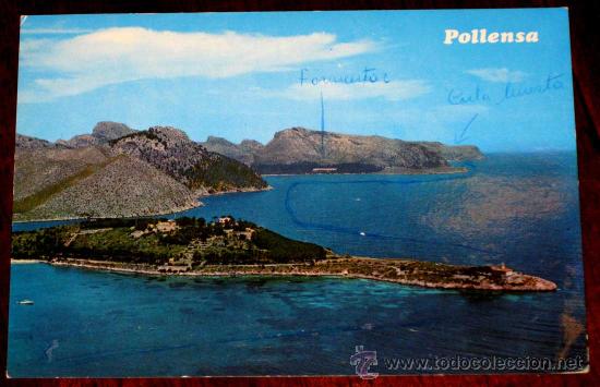 Postales: FOTO POSTAL DE MALLORCA - POLLENSA - CIRCULADA. - Foto 1