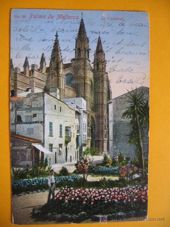 Postales: MALLORCA - LA CATEDRAL - Foto 1