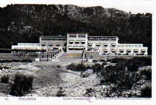 Postales: POSTAL POLLENSA HOTEL FORMENTOR - Foto 1