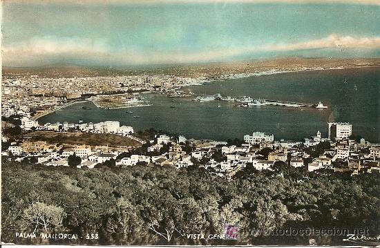 Postales: PALMA DE MALLORCA - VISTA GENERAL - Foto 1