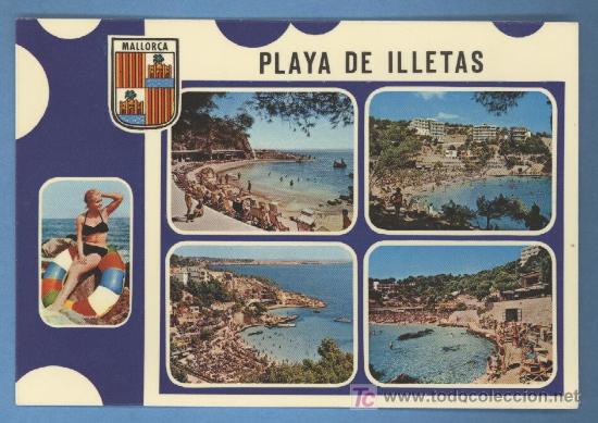 Postales: Mallorca - Playa de Illetas - 1970 - Foto 1