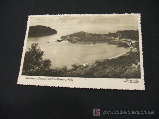 Postales: PUERTO Y VILLA - SOLLER - MALLORCA - - Foto 1