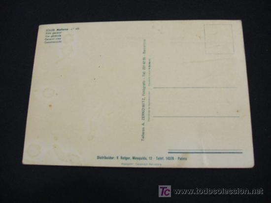 Postales: VISTA GENERAL - SOLLER - MALLORCA - - Foto 2