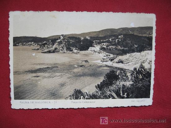 Postales: MALLORCA - PLAYA DE CALAMAYOR - Foto 1