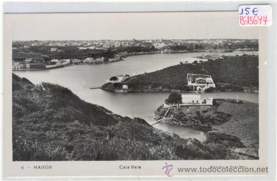 Postales: (PS-15647)POSTAL FOTOGRAFICA DE MAHON-CALA RATA