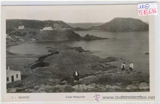 Postales: (PS-15646)POSTAL FOTOGRAFICA DE MAHON-CALA MESQUIDA