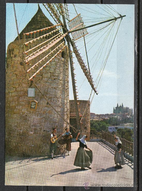 Postales: PALMA DE MALLORCA. MOLINO DEL JONQUET - Foto 1