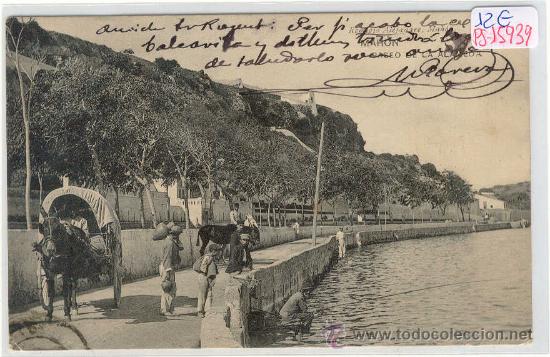 Postales: (PS-15939)POSTAL DE MAHON-PASEO DE LA ALAMEDA