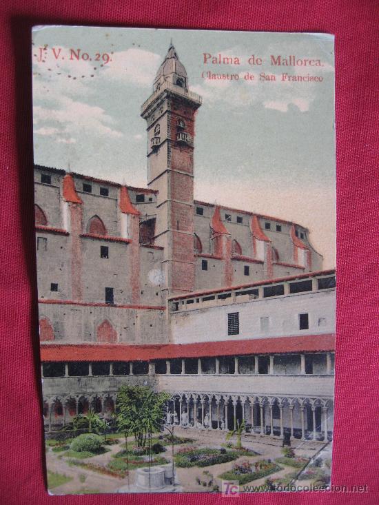 Postales: MALLORCA - CLAUSTRO DE SAN FRANCISCO - Foto 1