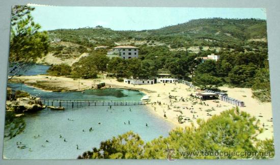 Postales: Postal Mallorca Camp de mar playa 1965 - Foto 1