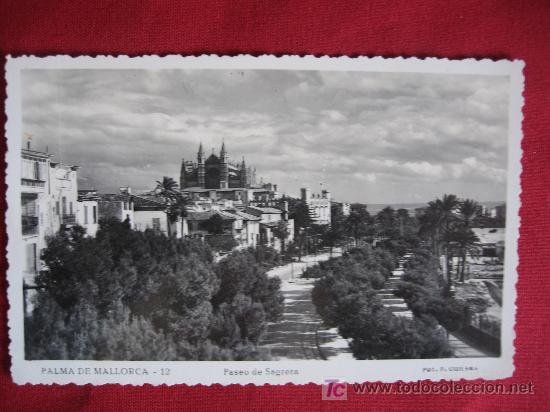 Postales: MALLORCA - PASEO DE SAGRERA - Foto 1