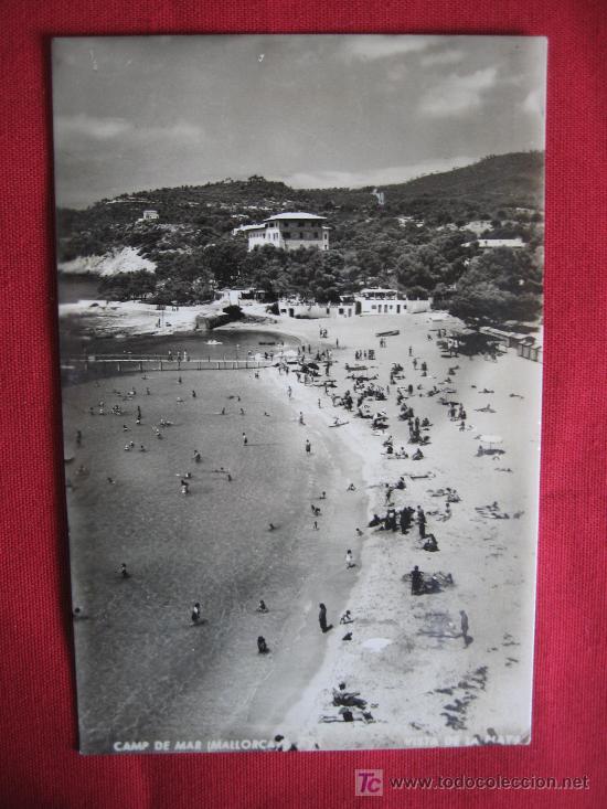Postales: MALLORCA - CAMP DE MAR - VISTA DE LA PLAYA - Foto 1