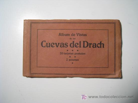 Postales: CUEVAS DEL DRACH - MALLORCA - BLOC 12 POSTALES - Foto 1