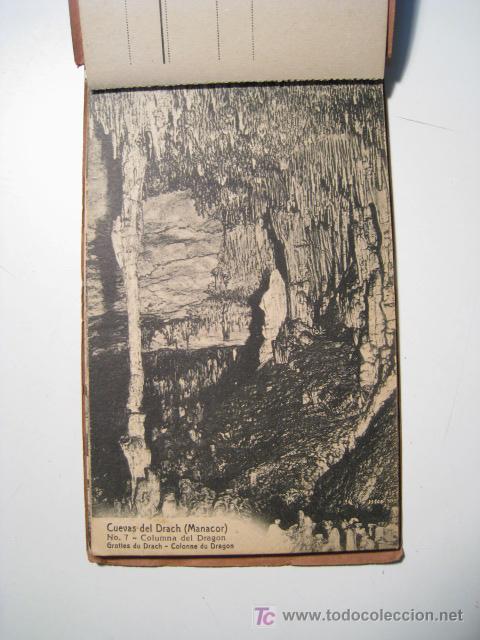 Postales: CUEVAS DEL DRACH - MALLORCA - BLOC 12 POSTALES - Foto 3