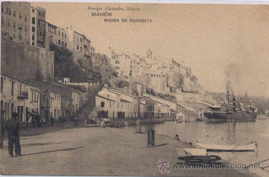 Postales: MAH&Oacute;N (MENORCA).- AND&Eacute;N DE PONIENTE - Foto 1