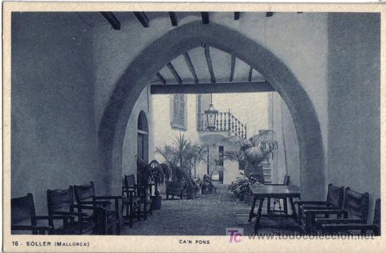Postales: PALMA DE MALLORCA, SOLLER, CAN PONS - Foto 1