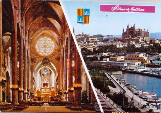 Postales: PALMA DE MALLORCA La Catedral - Foto 1
