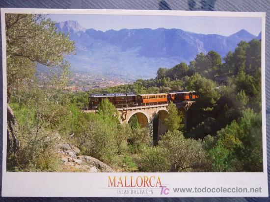 Postales: MALLORCA - TREN DE S&Oacute;LLER. - Foto 1