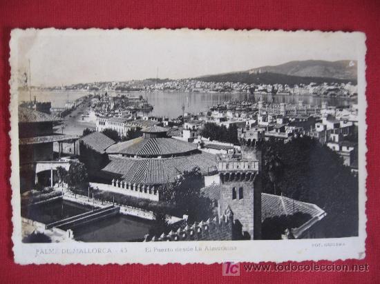 Postales: MALLORCA - EL PUERTO DESDE LA ALMUDAINA - Foto 1