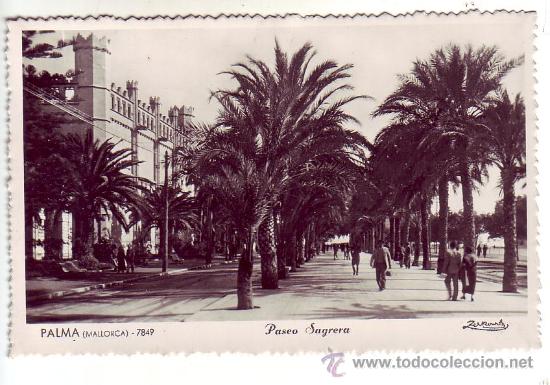 Postales: palma de mallorca &rdquo;paseo sagrera&rdquo; - Foto 1