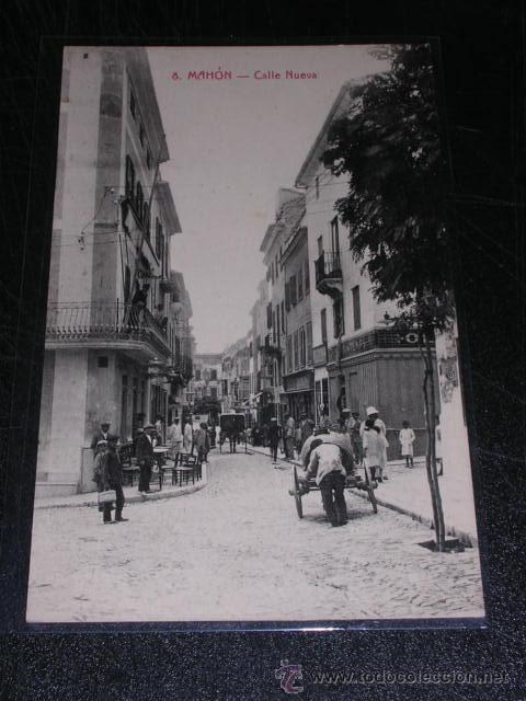 Postales: 8 MAHON  - CALLE NUEVA - Foto 1