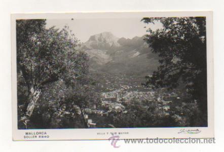 Postales: MALLORCA. VILLA Y PUIG MAYOR. (SOLLER). (ZERKOWITZ). - Foto 1