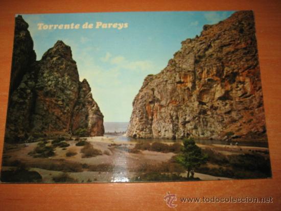 Postcards: MALLORCA(BALEARES) LA CALOBRA,.-DESEEMBOCADURA DEL TORRENTE DE PAREYS  EDICIONES PALMA  N&ordm; 2.509