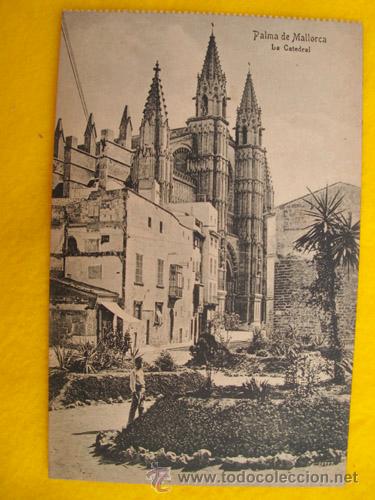 Postales: Antigua Postal : MALLORCA - La Catedral. AM - Foto 1