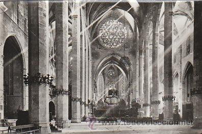 Postales: Palma de Mallorca, interior de la catedral - Foto 1