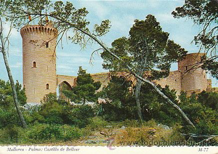 Postales: Palma de Mallorca, castillo de Bellver - Foto 1