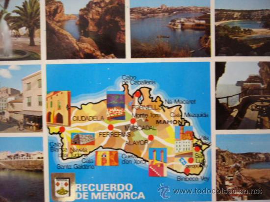Postales: MENORCA.  N&ordm; 52.  SUBIRATS.  ESCRITA. - Foto 1