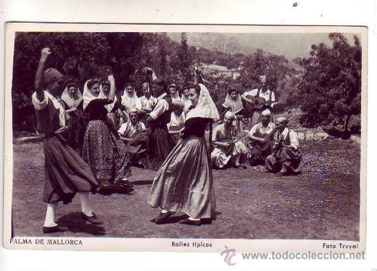 Postales: mallorca - bailes tipicos. - Foto 1