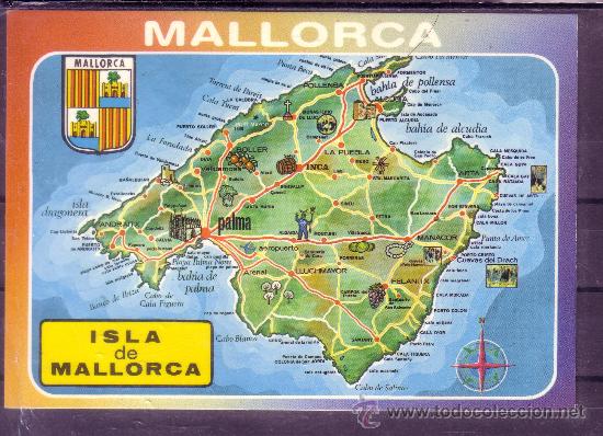 Postales: RECUERDO DE  MALLORCA - Foto 1