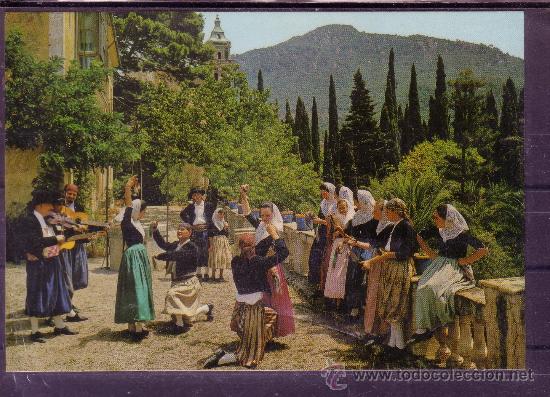 Postales: VALLDEMOSA - MALLORCA - BAILES TIPICOS - 2726 - Foto 1