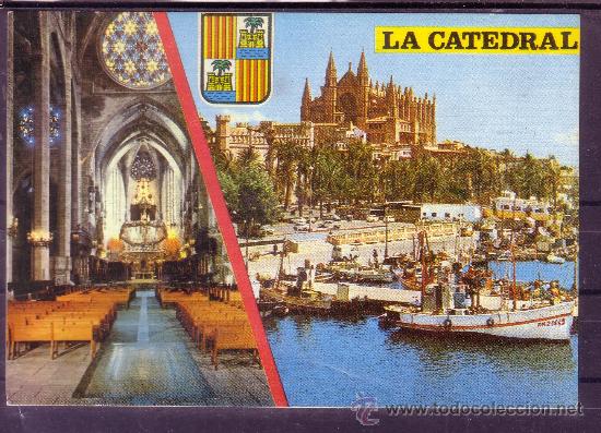 Postales: RECUERDO DE LA CATEDRAL - MALLORCA - Foto 1