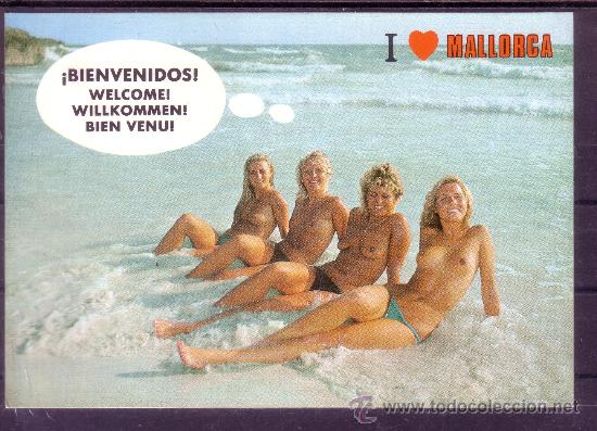 Postales: BIENVENIDOS - MALLORCA - Foto 1